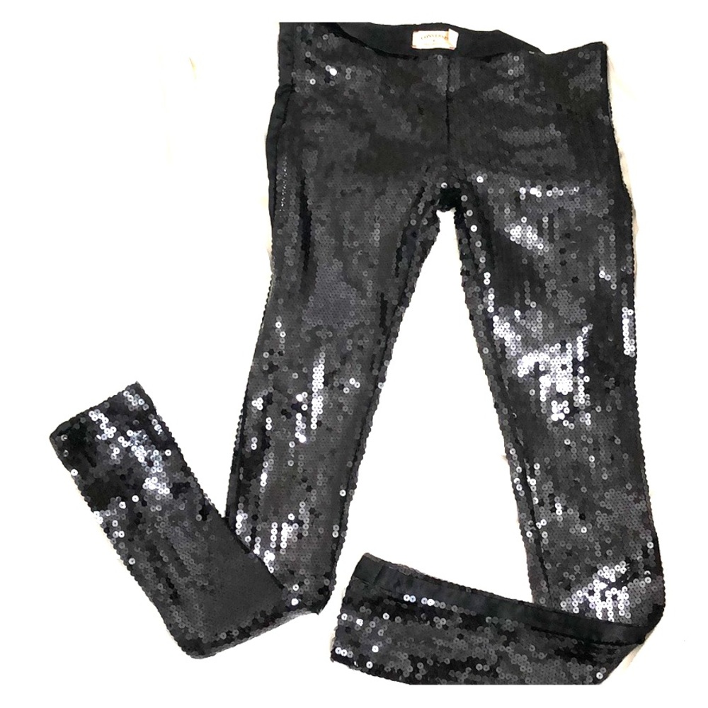 Black sequin skinny pant xs Converse John Varvatos